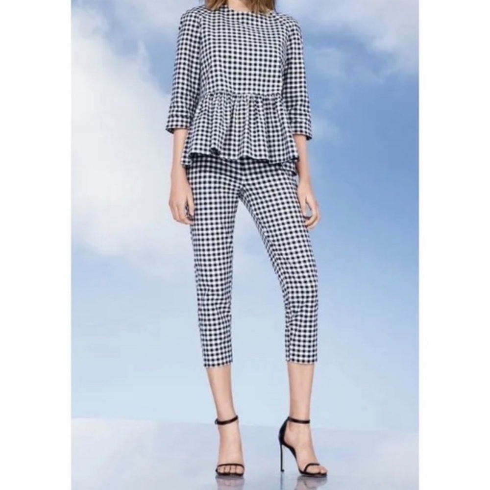 Victoria Beckham Gingham Blouse